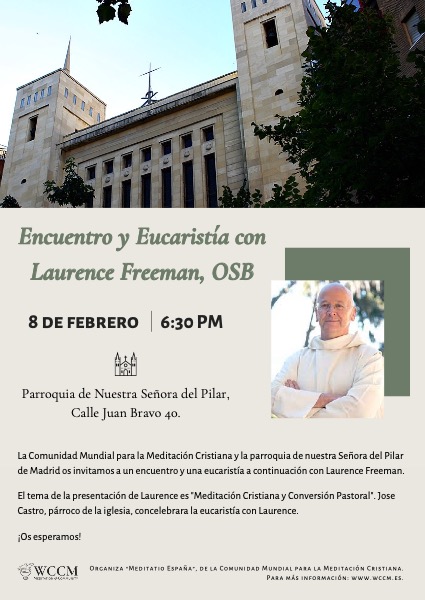 Encuentro y Eucaristía con Laurence Freeman, OSB